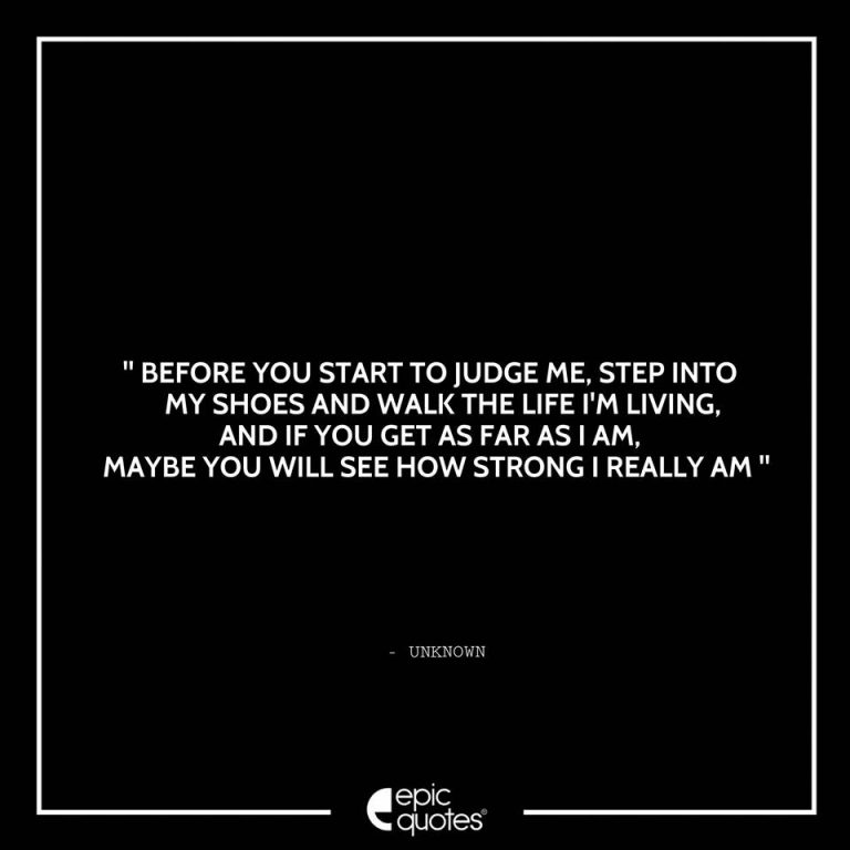 Maybe Who Am I To Judge