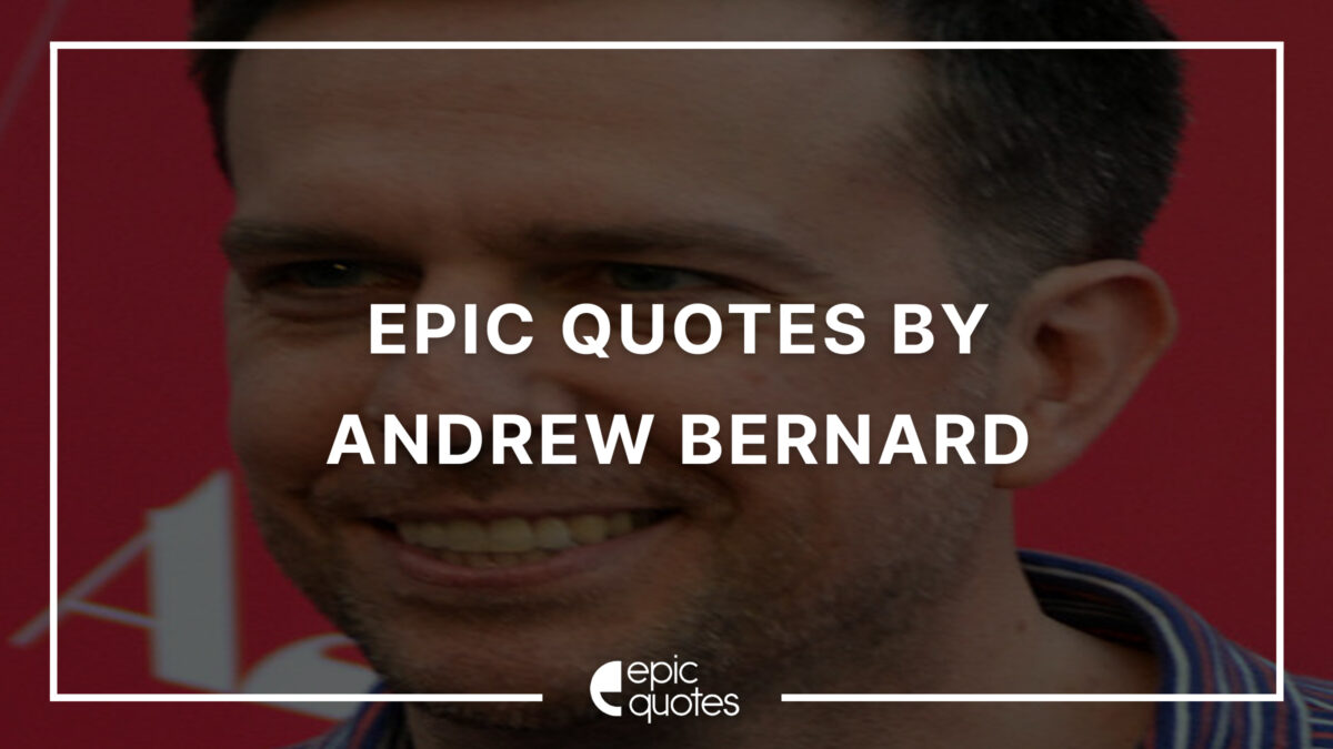 andy bernard quotes