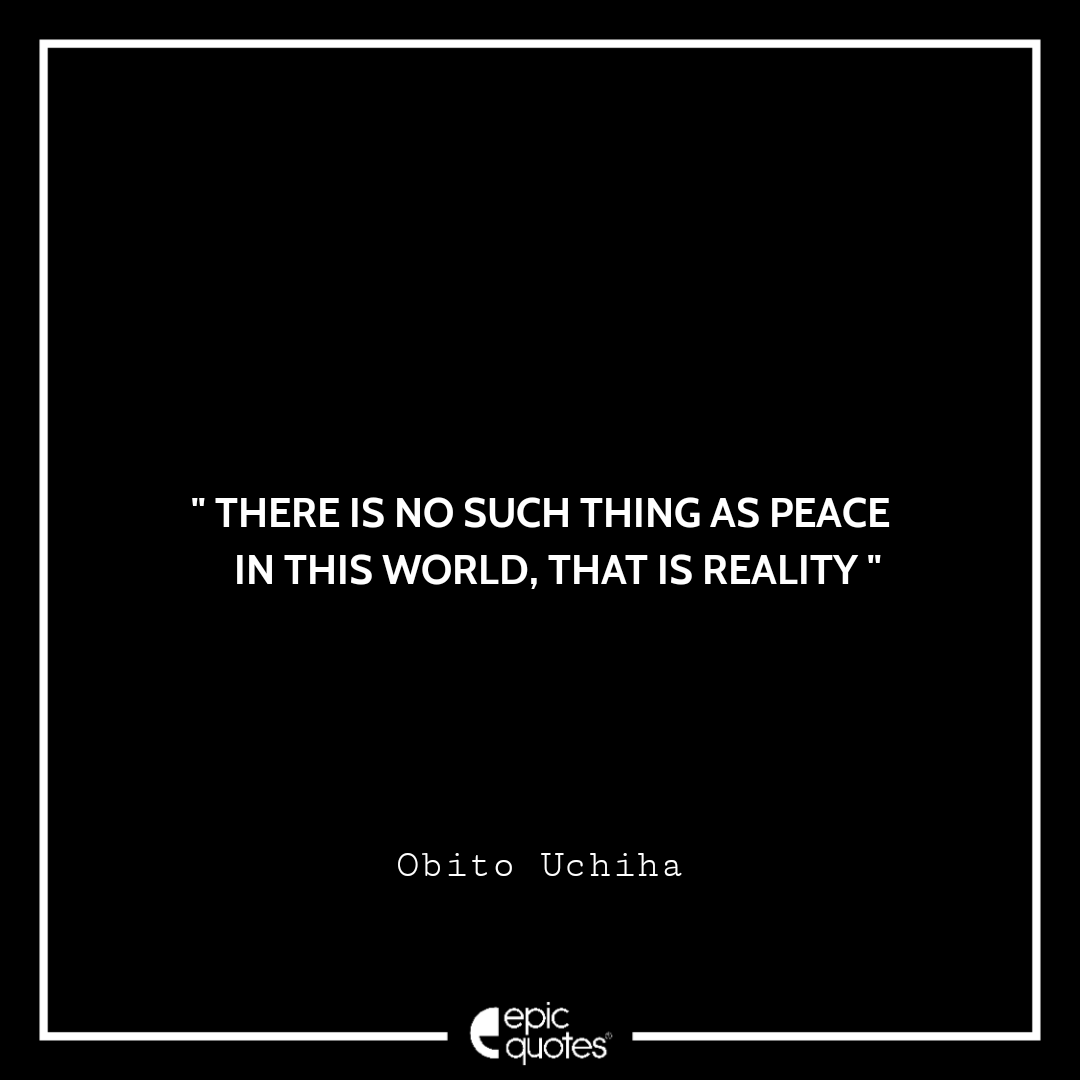 Best Obito Uchiha quotes