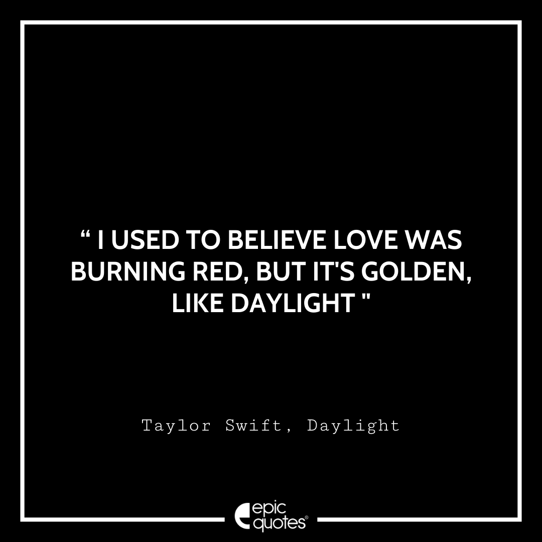 23 Relatable Quotes From The Lyrics of Taylor Swift’s New Album Red